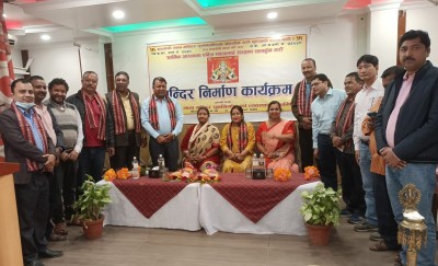 वीरगञ्जको रामटोलस्थित सन्तोषी माताको मन्दिर पुनः निर्माण हुने